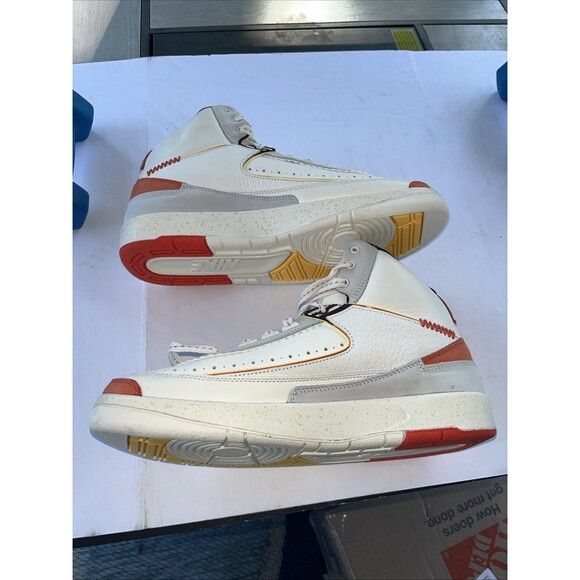 Size 9.5 Maison Château Rouge x Air Jordan 2 United Youth International main image 3